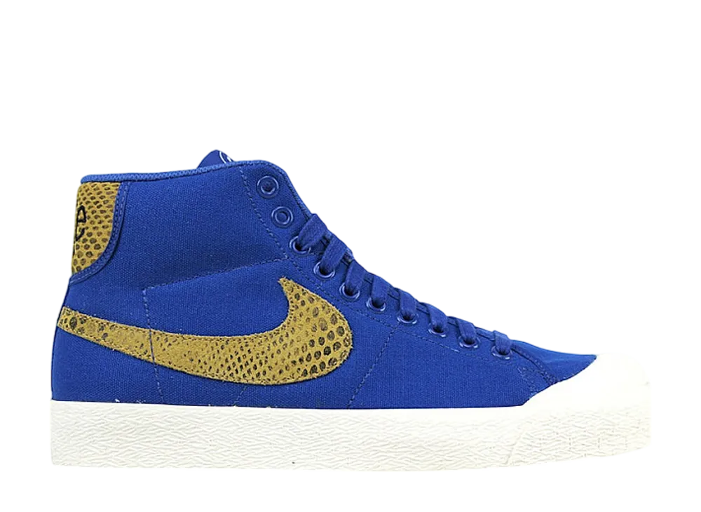 ステューシー × ナイキ オールコート ミッド サプリーム "ロイヤルブルー"