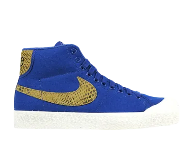 Stussy × Nike All Court Mid Supreme "Royal Blue"