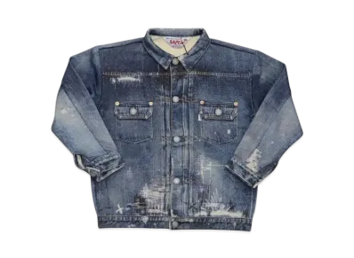 SAPEur Youth Lot.5067XX Sweat Jacket "Indigo"