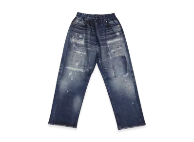 SAPEur Kid's Lot.5550XX Sweat Pants "Indigo"