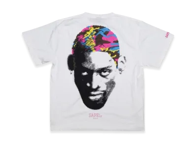 SAPEur Archive Series Multi Camo Heads S/S Tee "White"