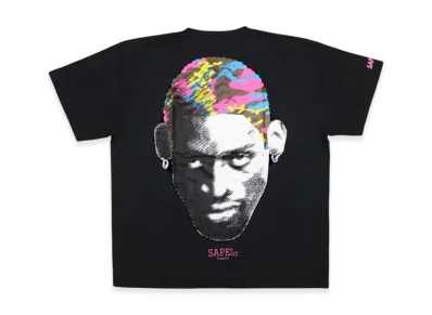 SAPEur Archive Series Multi Camo Heads S/S Tee "Black"