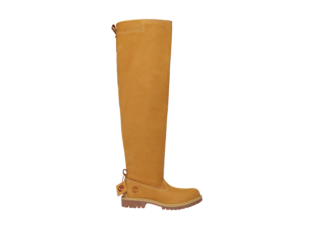 Telfar × Timberland Tall Premium Pull-On Boot "Wheat"
