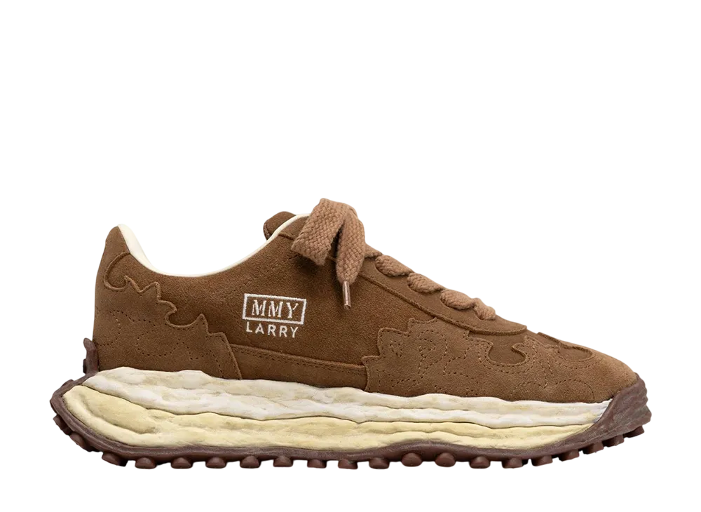 メゾンミハラヤスヒロ ラリー オリジナルソール ウェスタン ディテール スエードローカットスニーカー "ブラウン" (A15FW710)