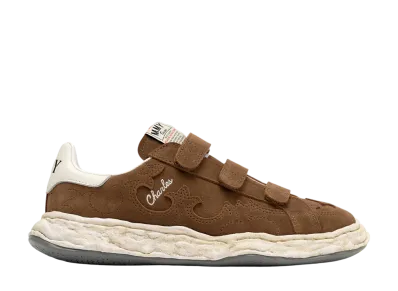 Maison MIHARA YASUHIRO CHARLES OG Sole Western Detail Suede Low-top Verclo Sneaker "Brown"