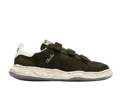 Maison MIHARA YASUHIRO CHARLES OG Sole Western Detail Suede Low-top Verclo Sneaker "Khaki"