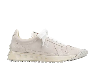 Maison MIHARA YASUHIRO DAPHNE OG Sole Western Detail Suede Low-top Sneaker "White"