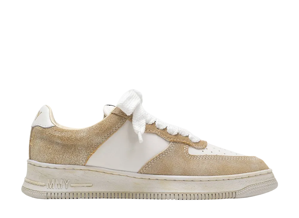 メゾンミハラヤスヒロ ロージー オリジナルソール ミックスマテリアルローカットスニーカー "ホワイト" (B15FW702)