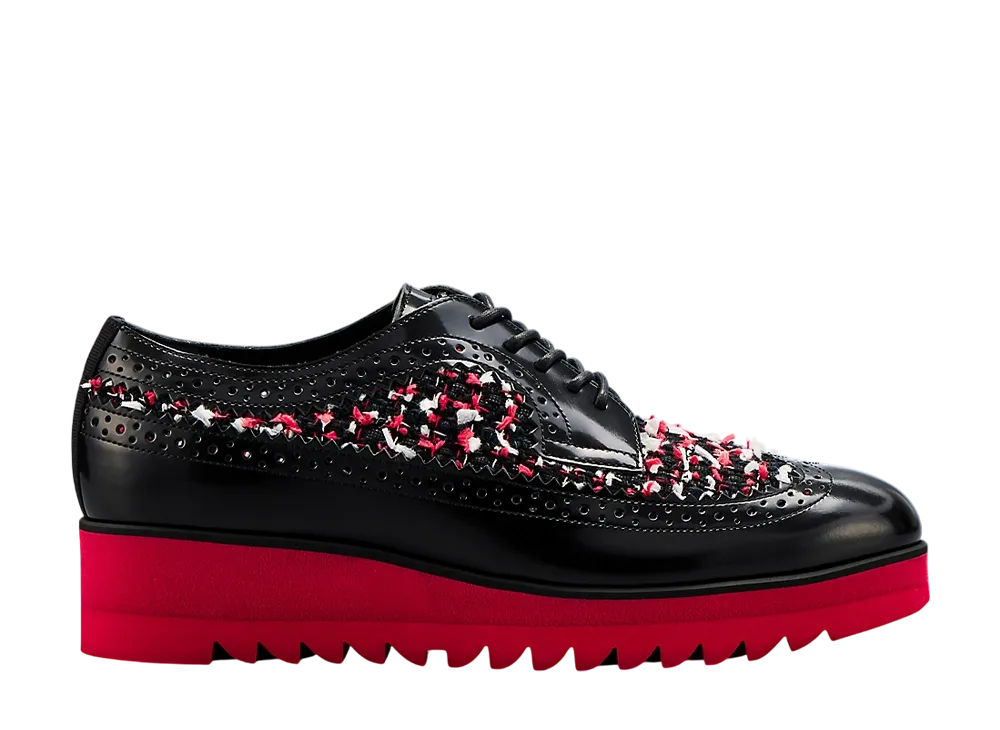 Onitsuka Tiger Women's Tiger Brogue "Black/Classic Red"