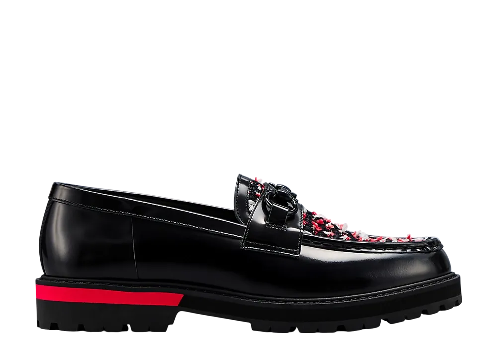Onitsuka Tiger Bit Loafer "Black/Classic Red"