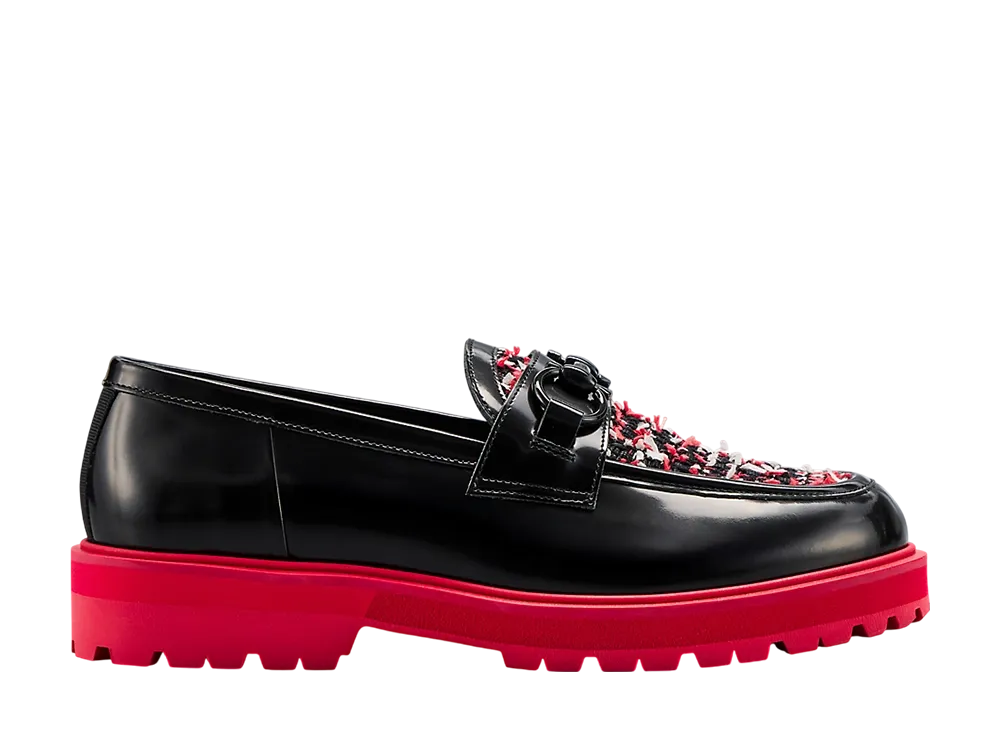 Onitsuka Tiger Women's Bit Loafer "Black/Classic Red"