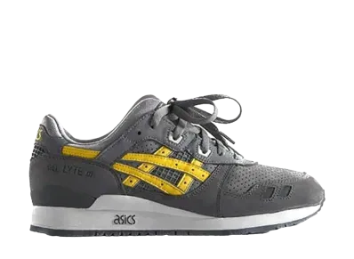 キス × アシックス ゲルライト3 リマスター "スーパーイエロー"