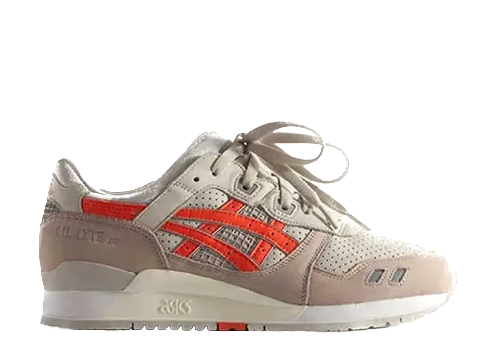 キス × アシックス ゲルライト3 リマスター "スーパーオレンジ"