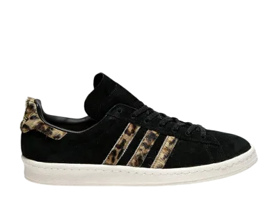 X-Large × adidas Campus 80s "Black Leopard"