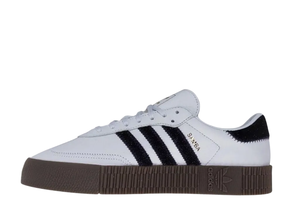 アディダスオリジナルス ウィメンズ サンバローズ "ホワイト/ブラック/ブラウン"