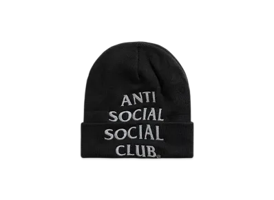 ANTI SOCIAL SOCIAL CLUB Embroidered Beanie "Black"