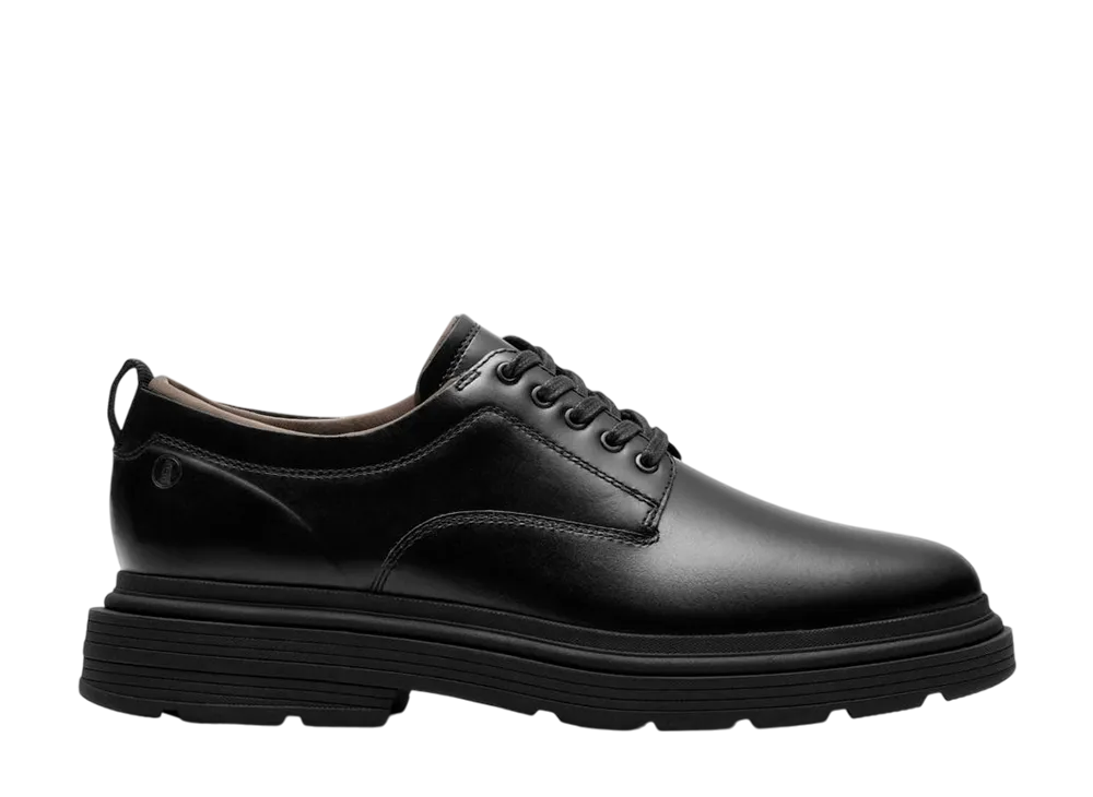 Clarks Badbury Lace "Black Leather"