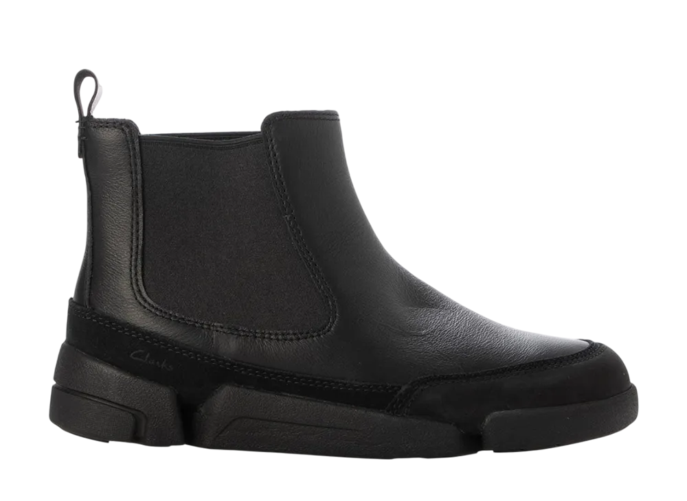 クラークス ウィメンズ トライジェニック2アップ "ブラックレザー"