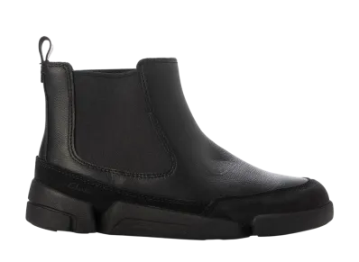 Clarks Women's Trigenic2 Up "Black Leather"