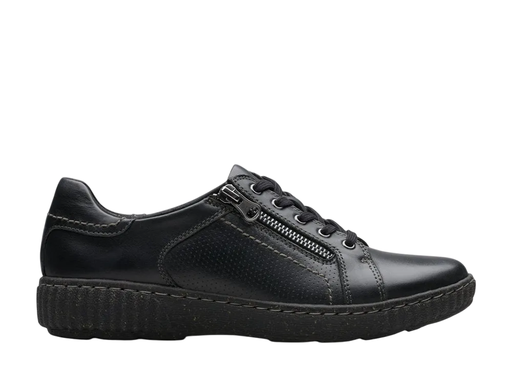 Clarks Women's Caroline Janna "Black Leather"