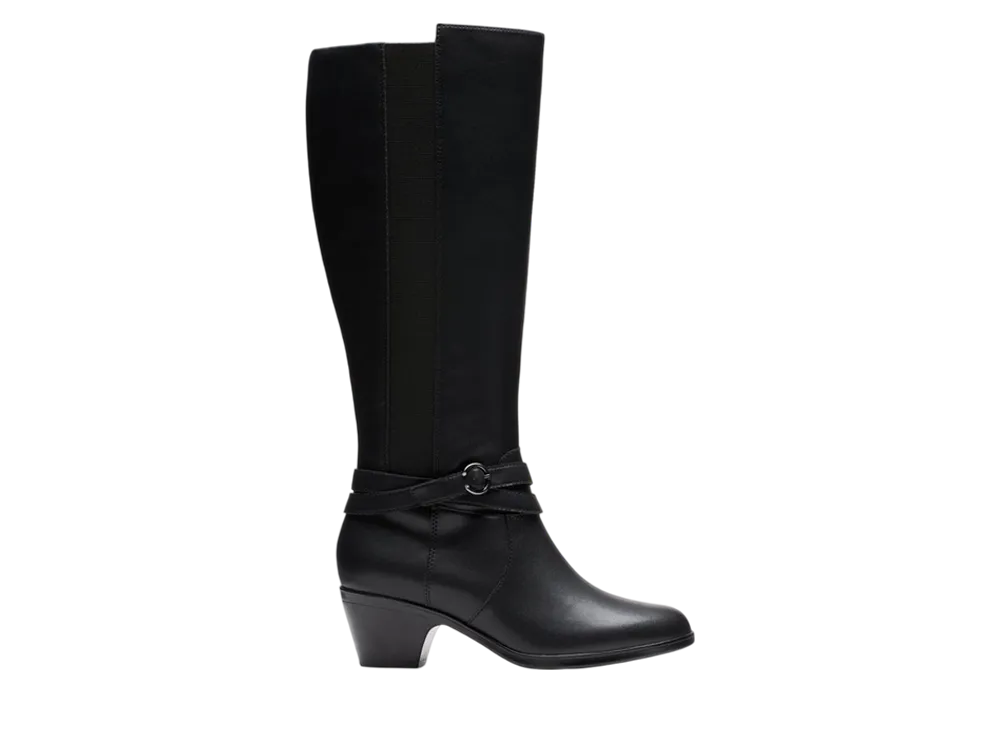 Clarks Women's Emily2 Dream "Black Leather"