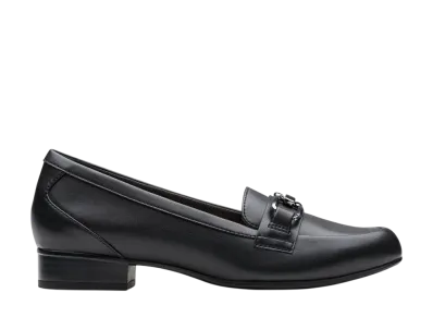 Clarks Women's Juliet Echo "Black Leather"