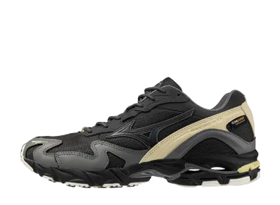 ミズノ ウエーブライダー10 コーデュラ "ブラック/ブラック/ベージュ"