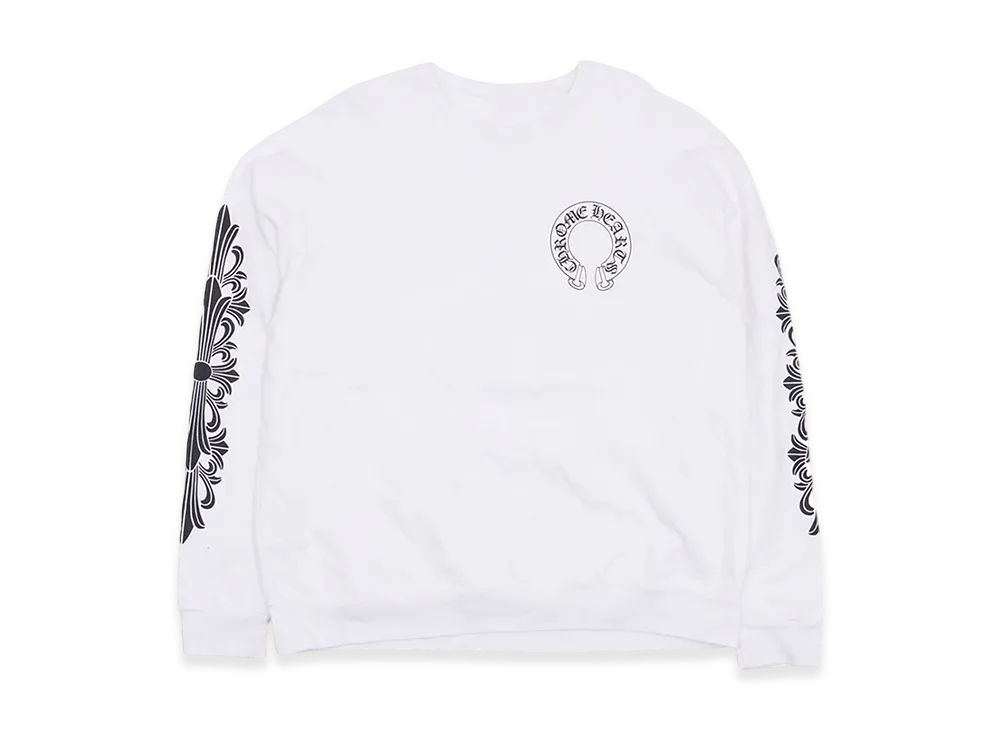 クロムハーツ ホースシューロゴ スウェットシャツ 