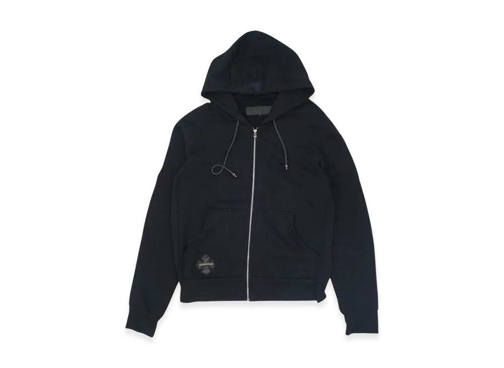 Chrome Hearts Crosspatch Borochip Dagger Zip Hoodie "Black"