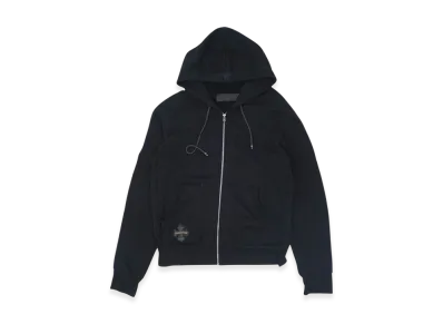 Chrome Hearts Crosspatch Borochip Dagger Zip Hoodie "Black"