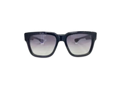 Chrome Hearts BK-18KGP Box Officer Dagger Temple Sunglasses "Black"