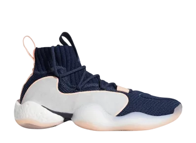 アディダス クレイジー BYW X "カレッジネイビー/クリアグレー/クリアオレンジ"