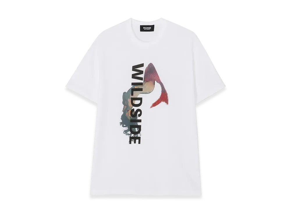 WILDSIDE YOHJI YAMAMOTO Mermaid S/S T-Shirt "White"