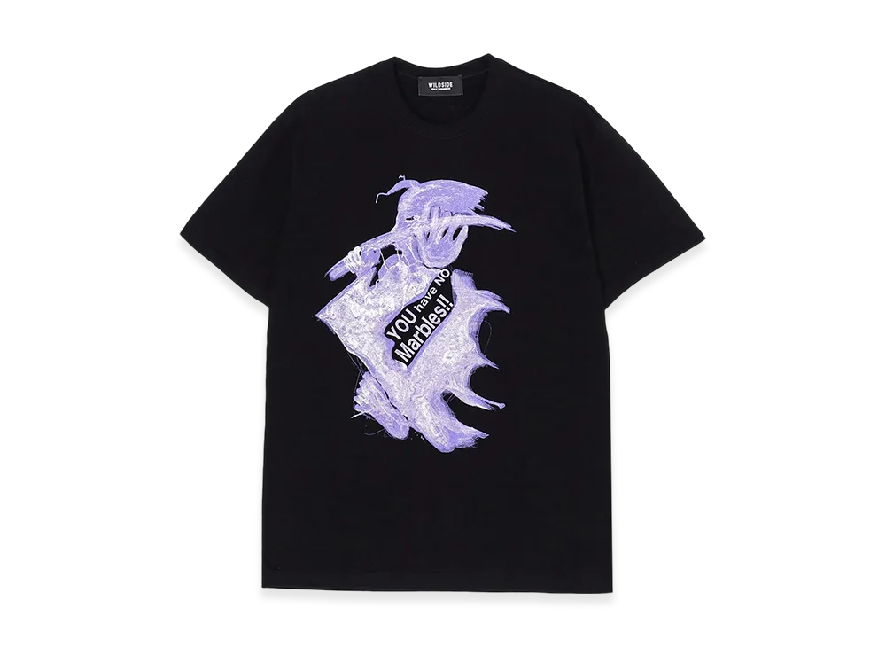 WILDSIDE YOHJI YAMAMOTO Samurai T-Shirt (Purple) "Black"