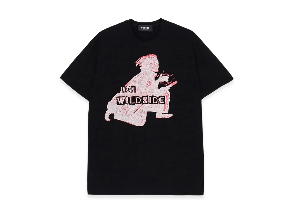 WILDSIDE YOHJI YAMAMOTO Samurai T-Shirt (Red) "Black"