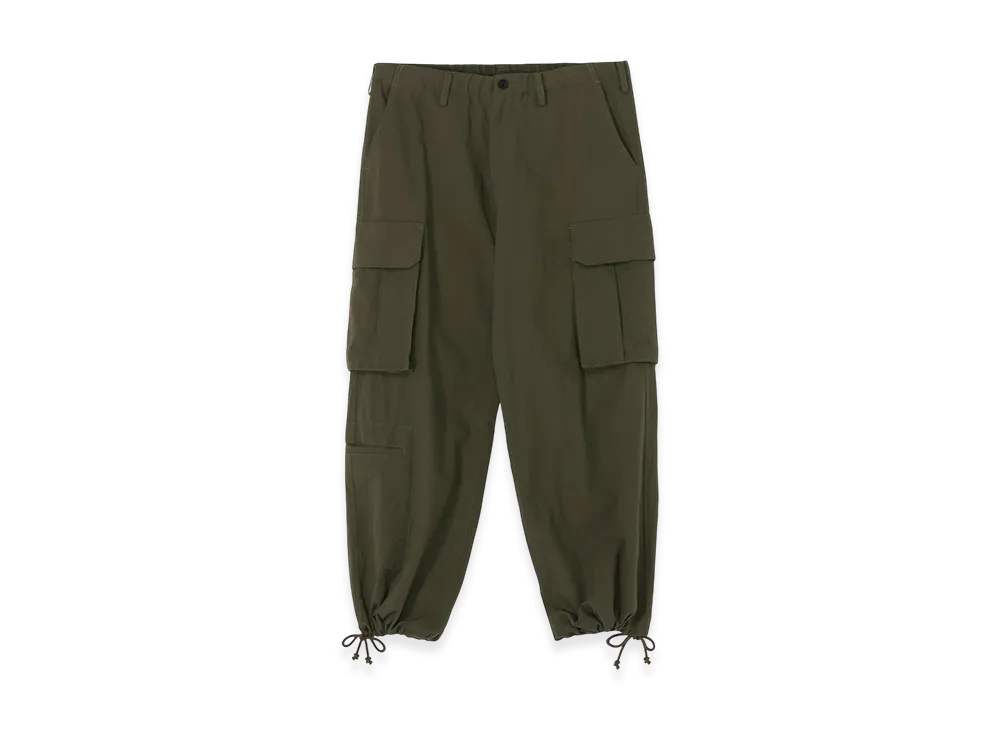 WILDSIDE YOHJI YAMAMOTO Cotton Chino Cargo Pants (Khaki) "Khaki"