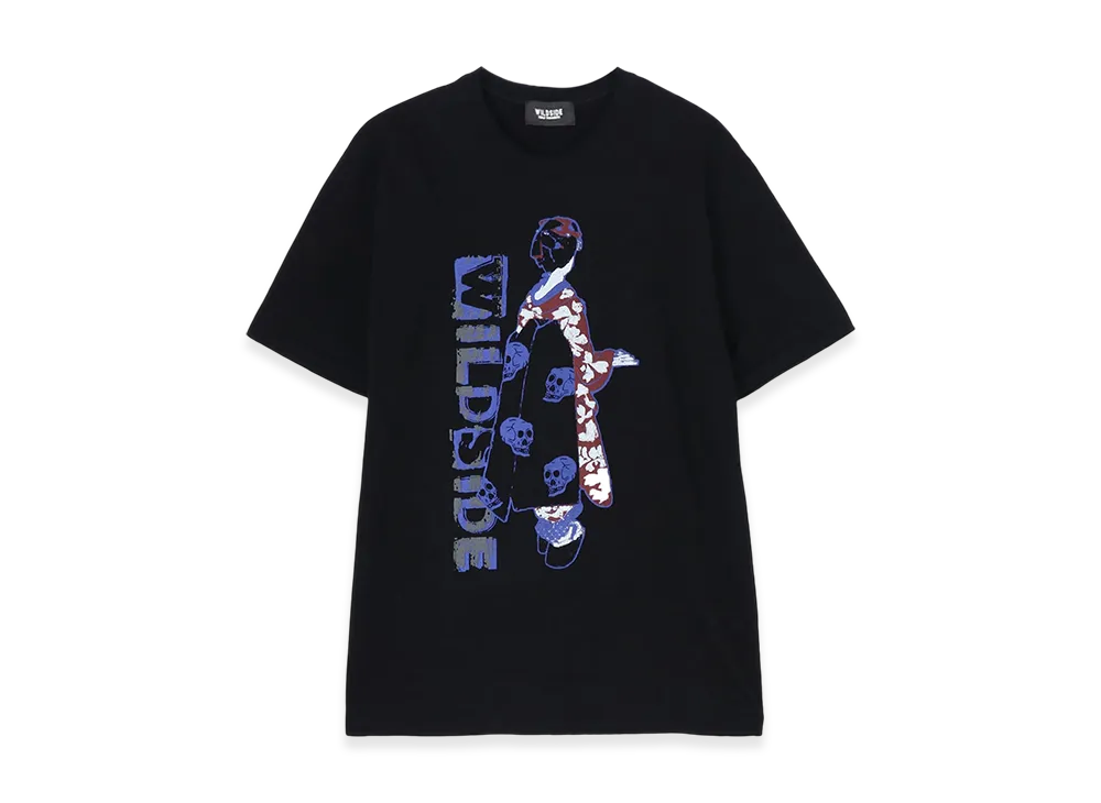 WILDSIDE YOHJI YAMAMOTO Maiko T-Shirt "Black"