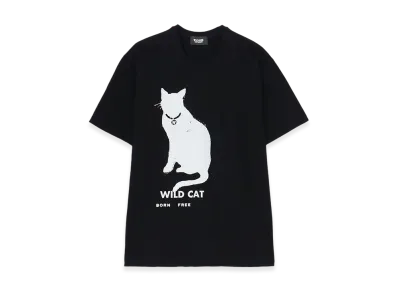 WILDSIDE YOHJI YAMAMOTO Wild Cat T-Shirt "Black"