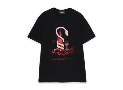 WILDSIDE YOHJI YAMAMOTO Snake T-Shirt "Black"