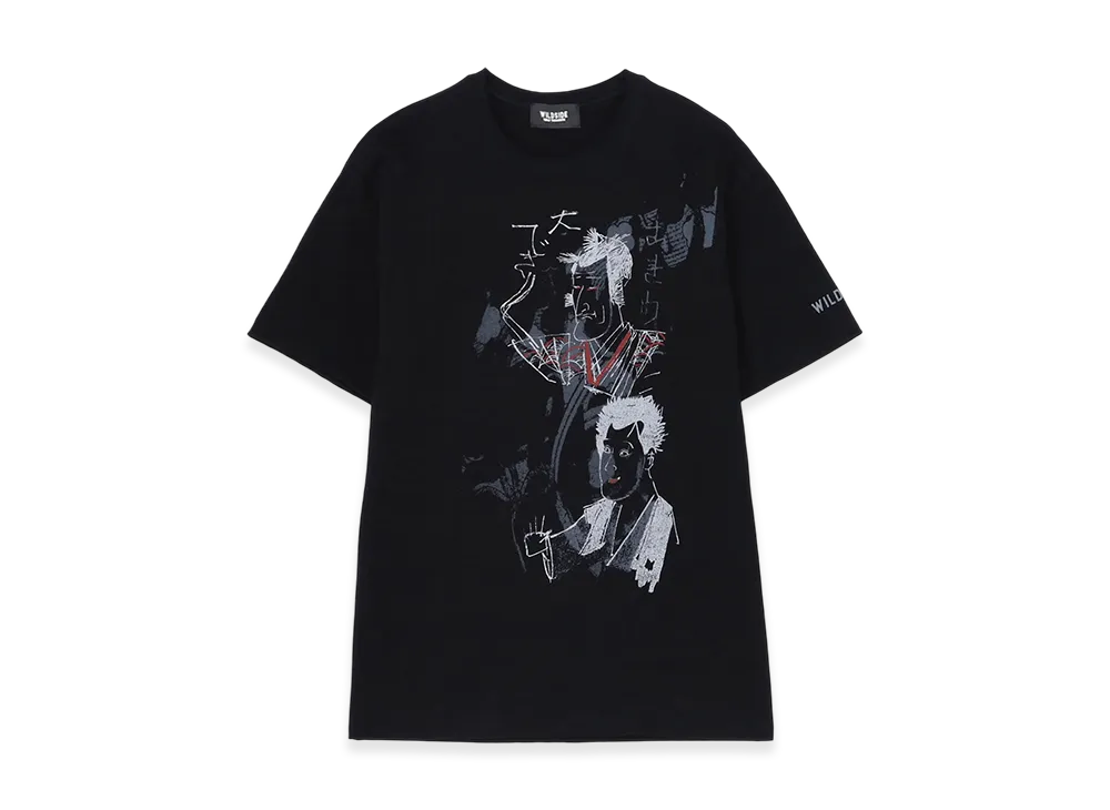 WILDSIDE YOHJI YAMAMOTO Nihonga T-Shirt "Black"