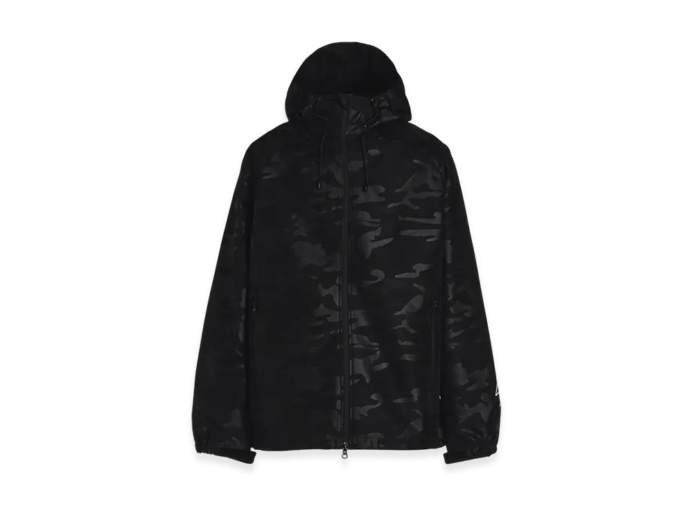 WILDSIDE YOHJI YAMAMOTO Inazuma Shell Hoodie "Black/Grey"