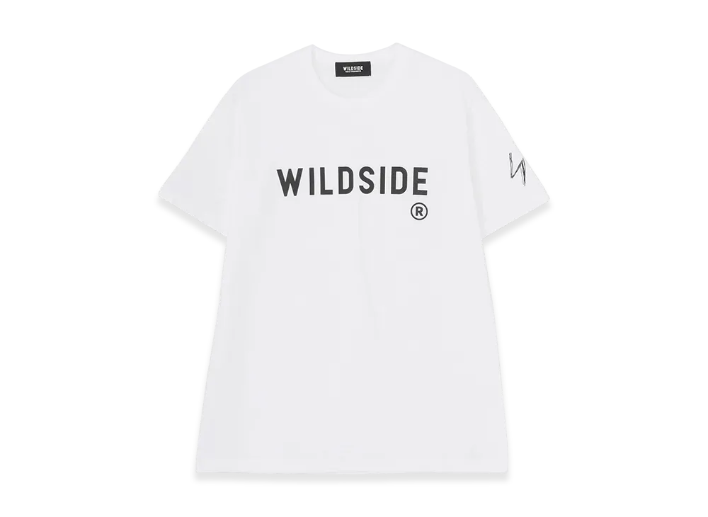 WILDSIDE YOHJI YAMAMOTO Wildside Logo T-Shirt "White"