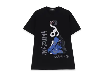 WILDSIDE YOHJI YAMAMOTO Rokurokubi T-Shirt "Black"