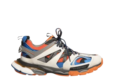 バレンシアガ ウィメンズ トラック スニーカー "オレンジ/ブルー"