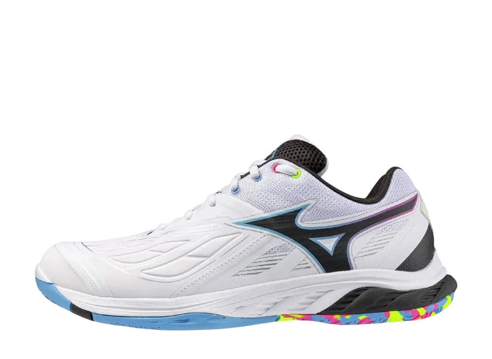 ミズノ ウエーブファング2 フィット "ホワイト/ブルー"