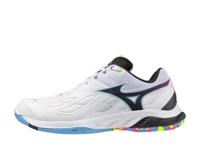 ミズノ ウエーブファング2 フィット "ホワイト/ブルー"