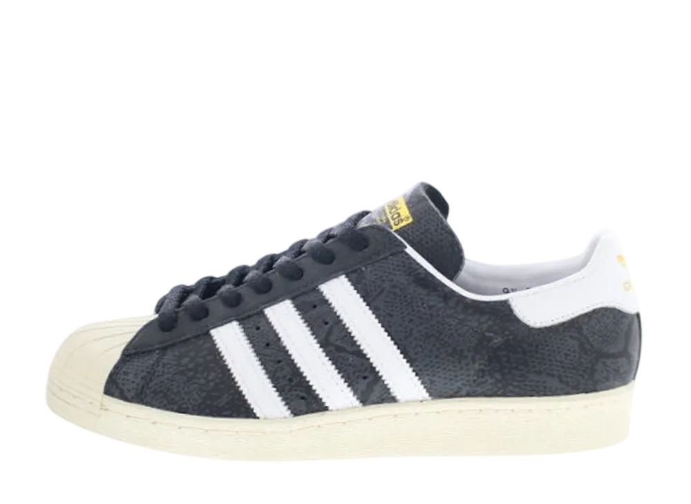 アトモス × アディダスオリジナルス スーパースター 80s G-SNK 5 "ブラック"