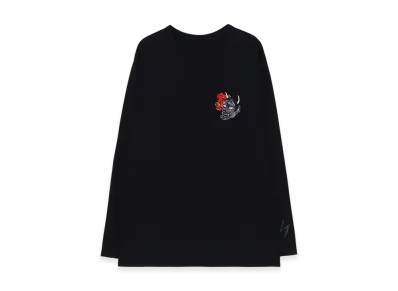 WILDSIDE YOHJI YAMAMOTO Hannya Long Sleeve T-Shirt "Black"