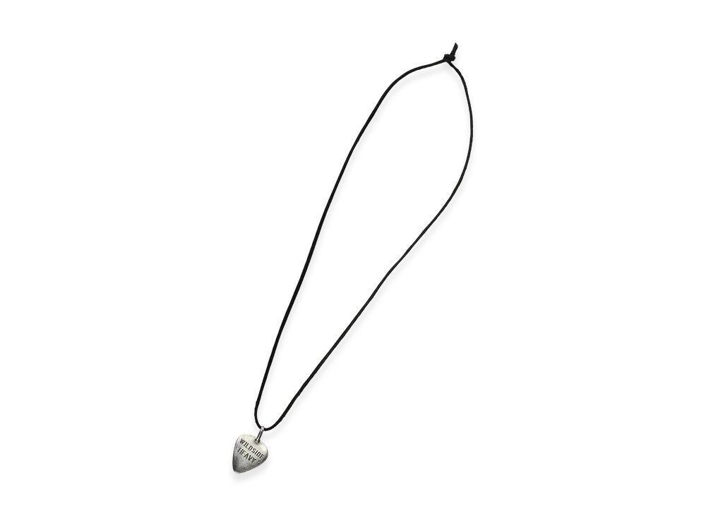 WILDSIDE YOHJI YAMAMOTO Heavy Pick Necklace "Silver"