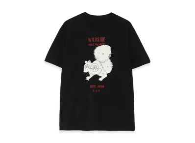 WILDSIDE YOHJI YAMAMOTO Wildside Squirrel Hunting T-Shirt "Black"